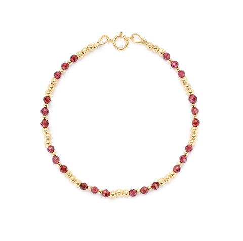 Fabienne Granaat armband