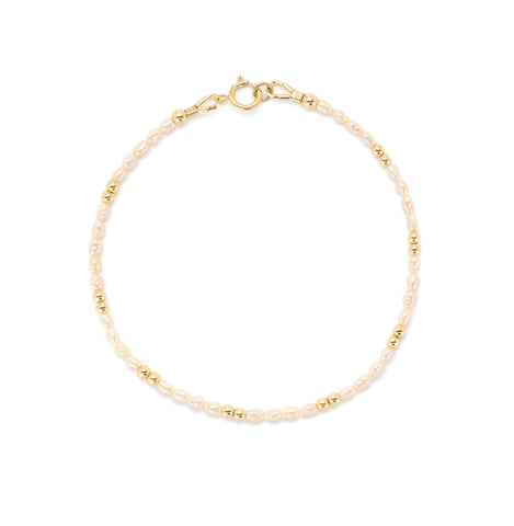 Wil Zoetwaterparel armband