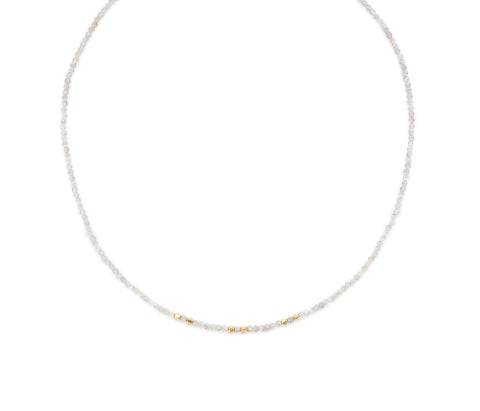 Marthe natuursteen ketting ca. 40cm