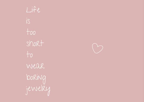 Kaartje life is too short