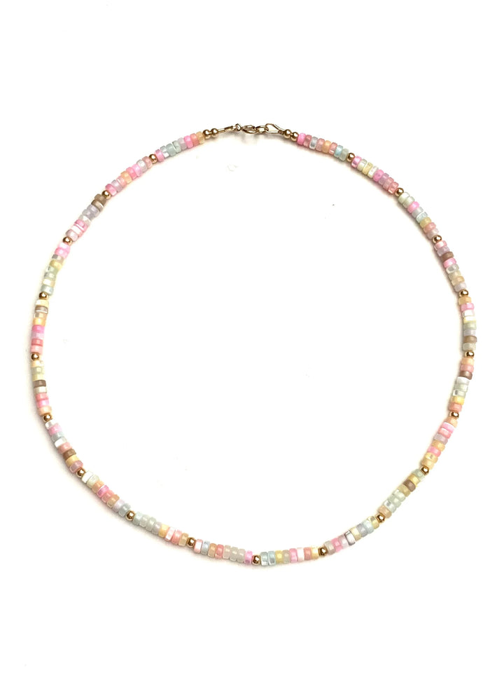 Roos Mother of Pearl ketting ca. 42cm