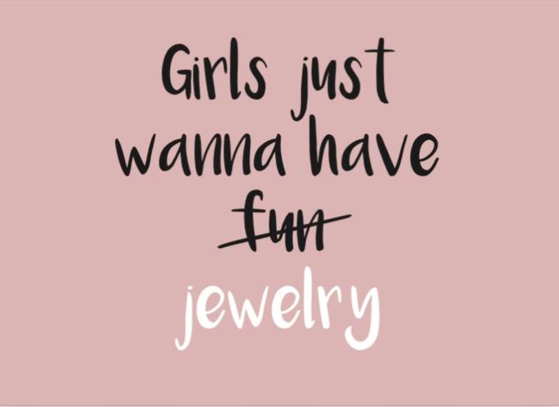 Kaartje Girls just wanna have Jewelry