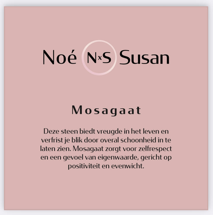 Bram Agaat Jasper armband