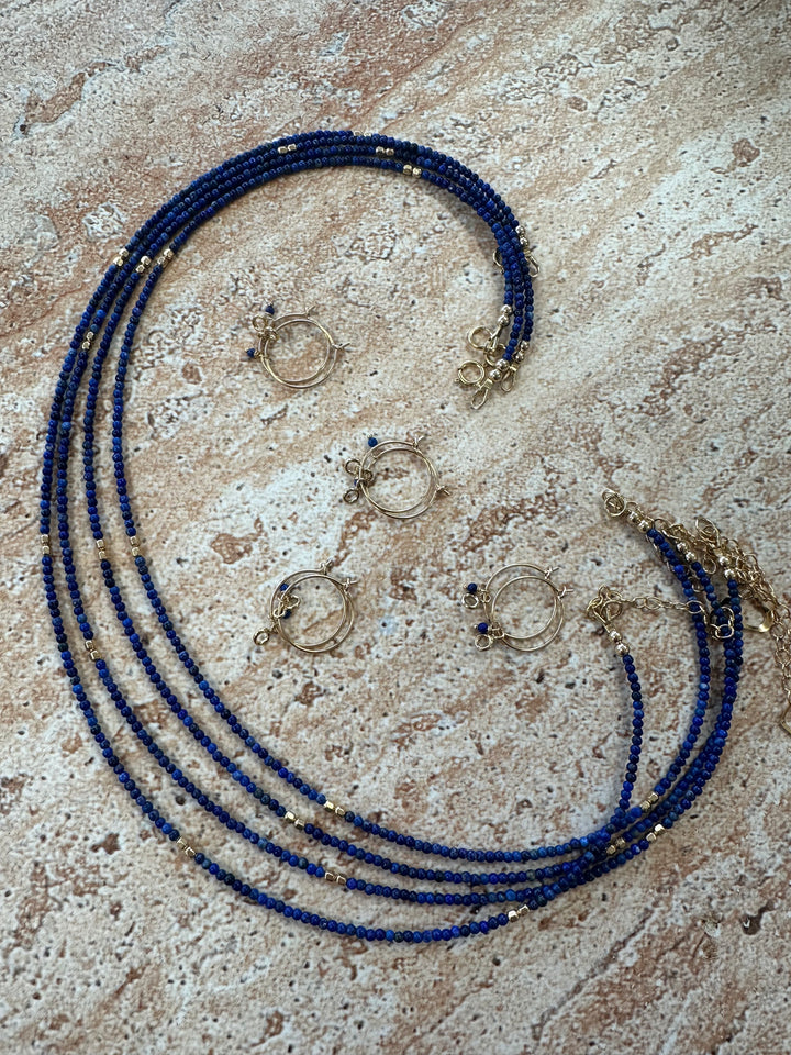 Linde Lapis Lazuli oorring