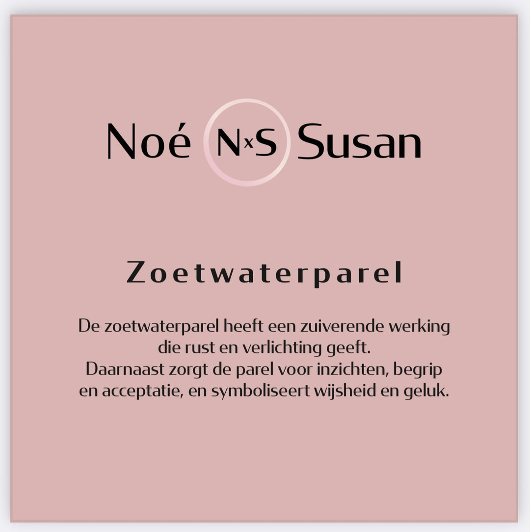 Wil Zoetwaterparel armband
