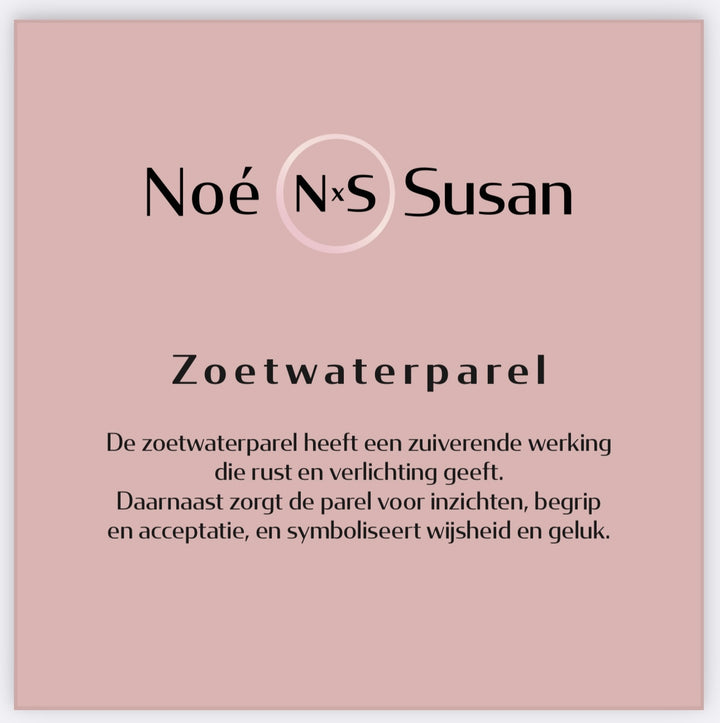 Wil Zoetwaterparel armband