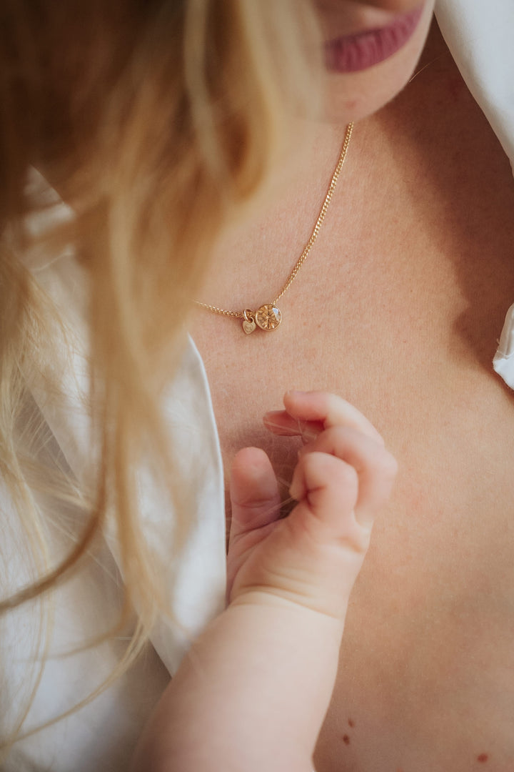 Birthstone ketting januari