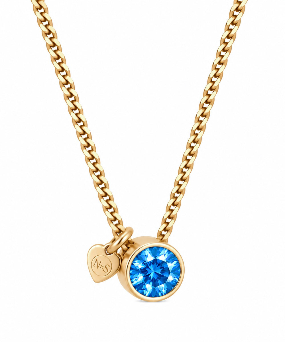 Birthstone ketting december