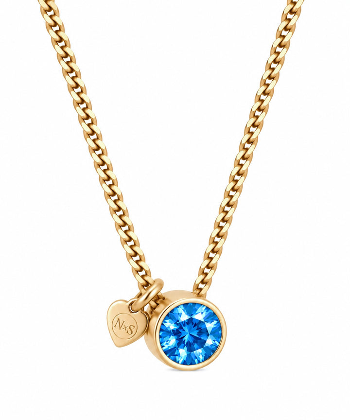 Birthstone ketting december