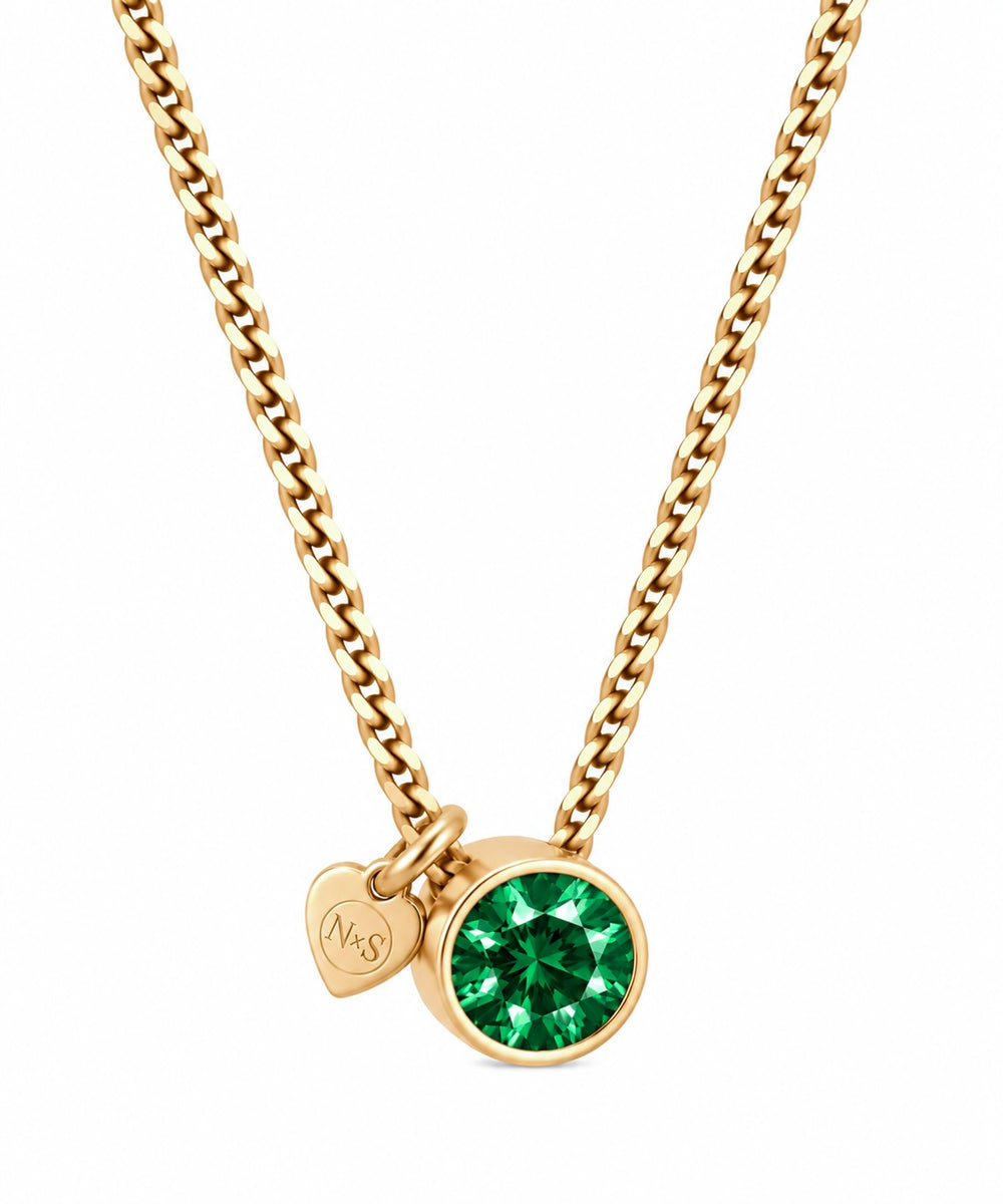 Birthstone ketting mei