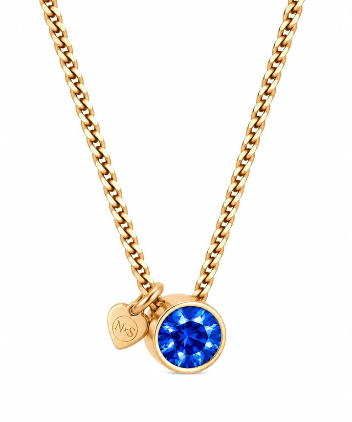 Birthstone ketting september