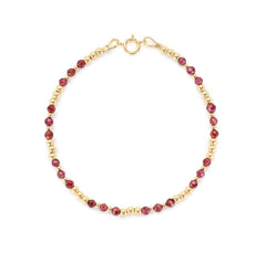 Fabienne Granaat armband