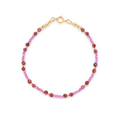 Skye Granaat armband