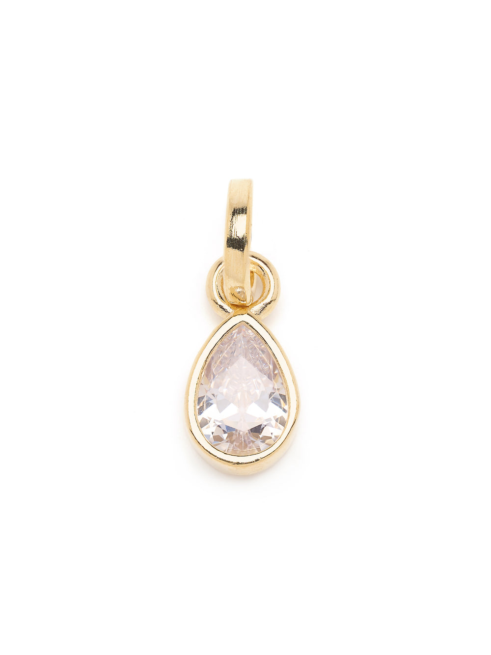 Crystal zirkonia charm