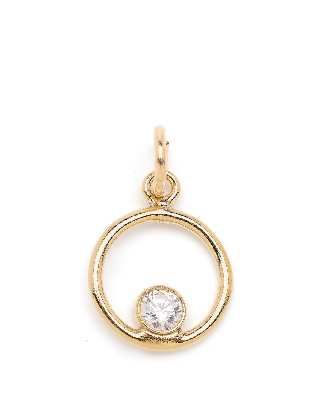 Hollow zirkonia charm