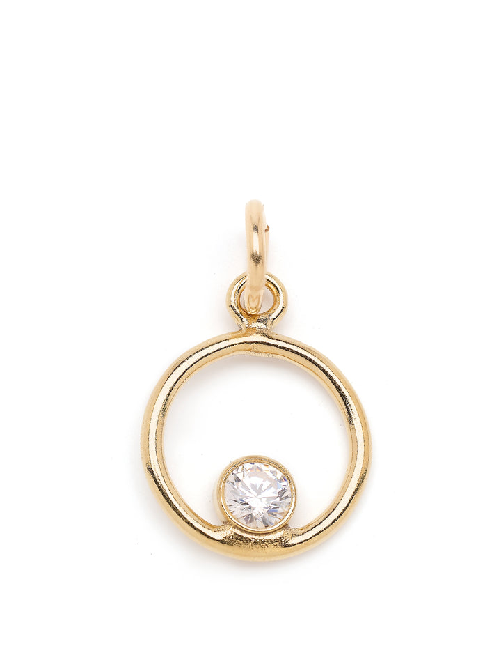 Hollow zirkonia charm