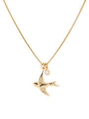 Bird Venitiaanse ketting met Zwaluw ca. 50cm