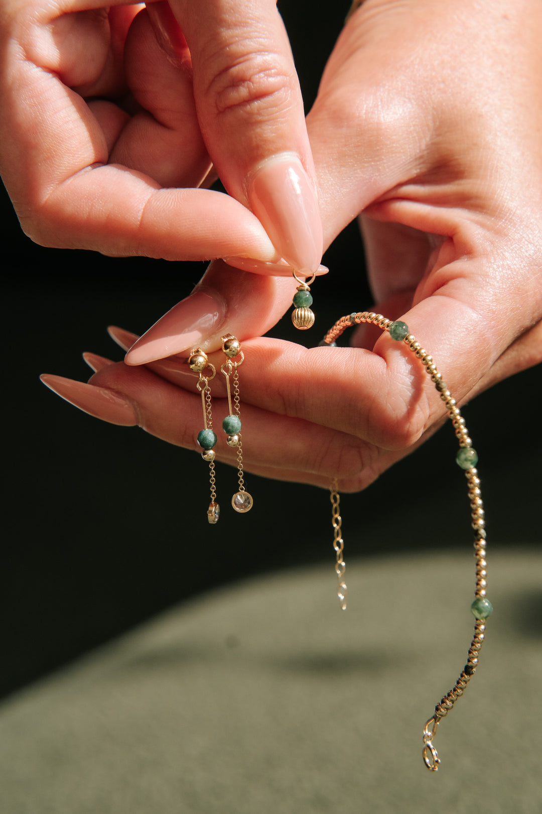 Bram Agaat Jasper armband