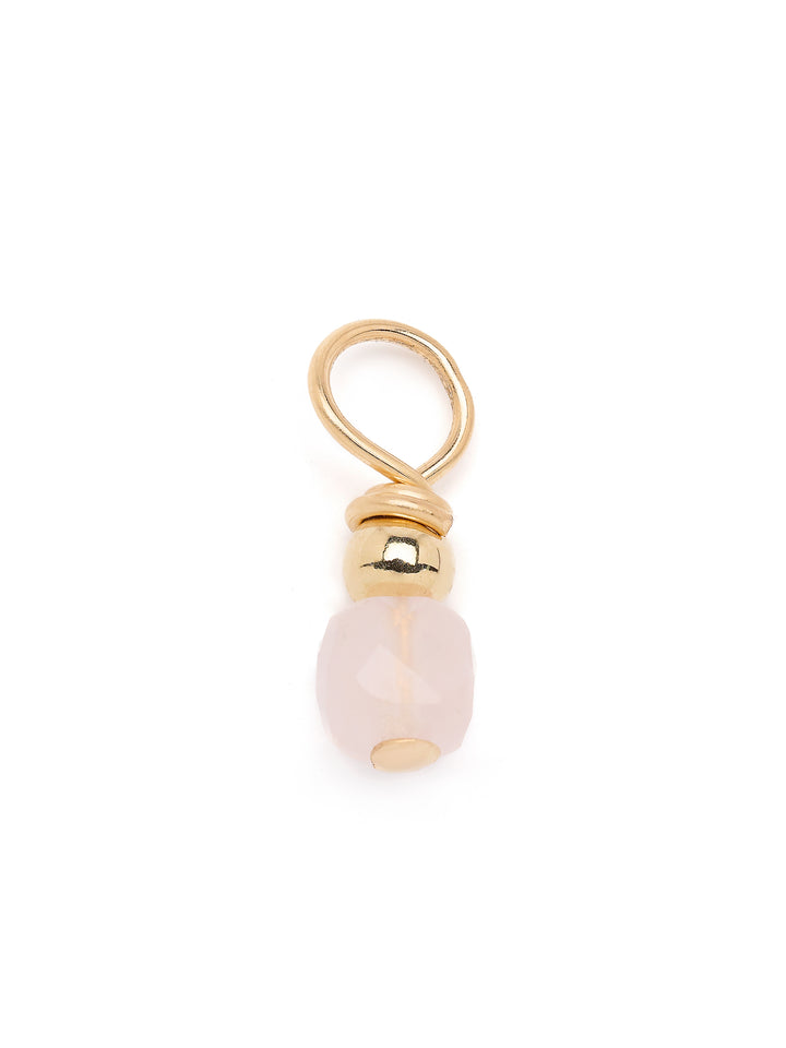 Rose quartz charm