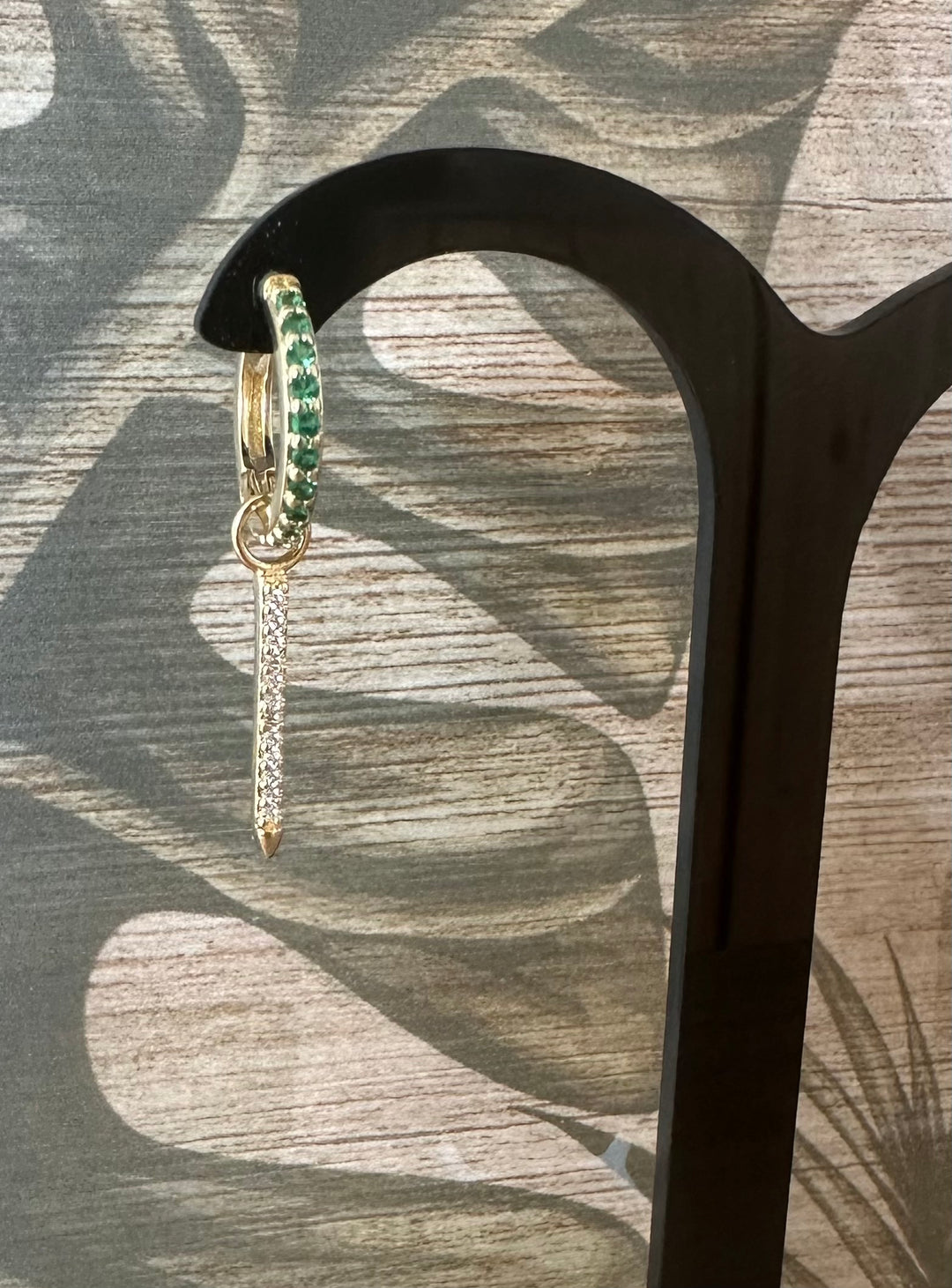 Green Beauty Click Hoop (met keuze uit 9 bedels)