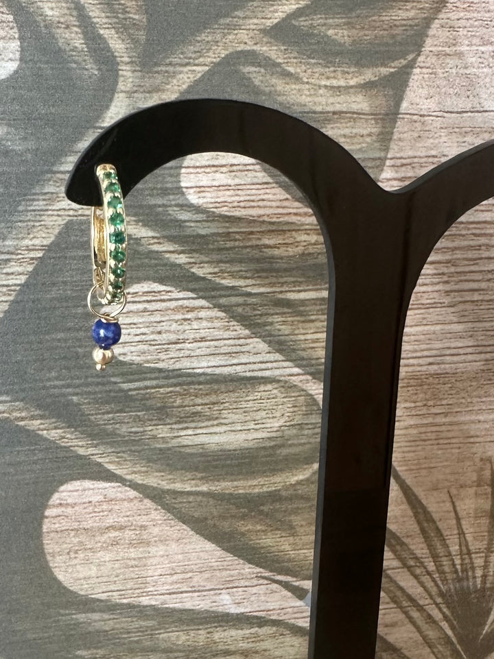Green Beauty Click Hoop (met keuze uit 9 bedels)