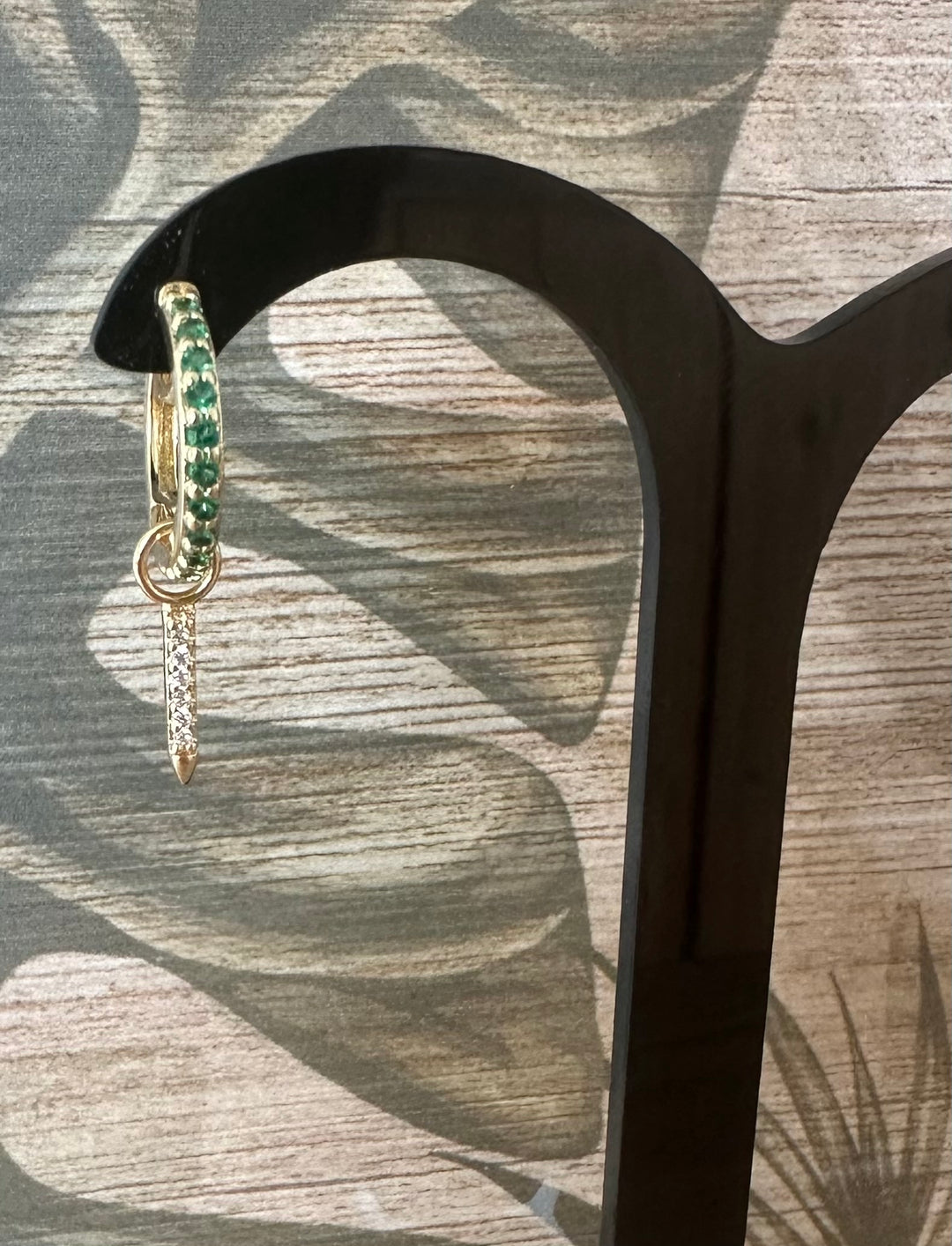 Green Beauty Click Hoop (met keuze uit 9 bedels)