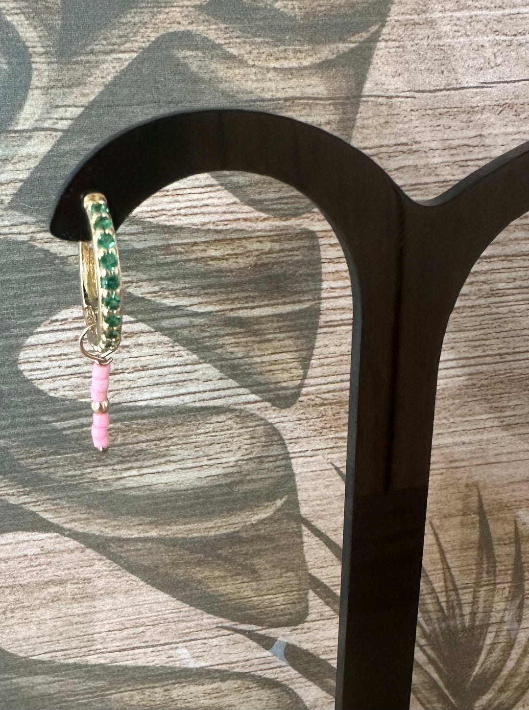 Green Beauty Click Hoop (met keuze uit 9 bedels)