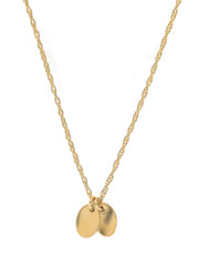 Noelle schakel ketting (met initialen)