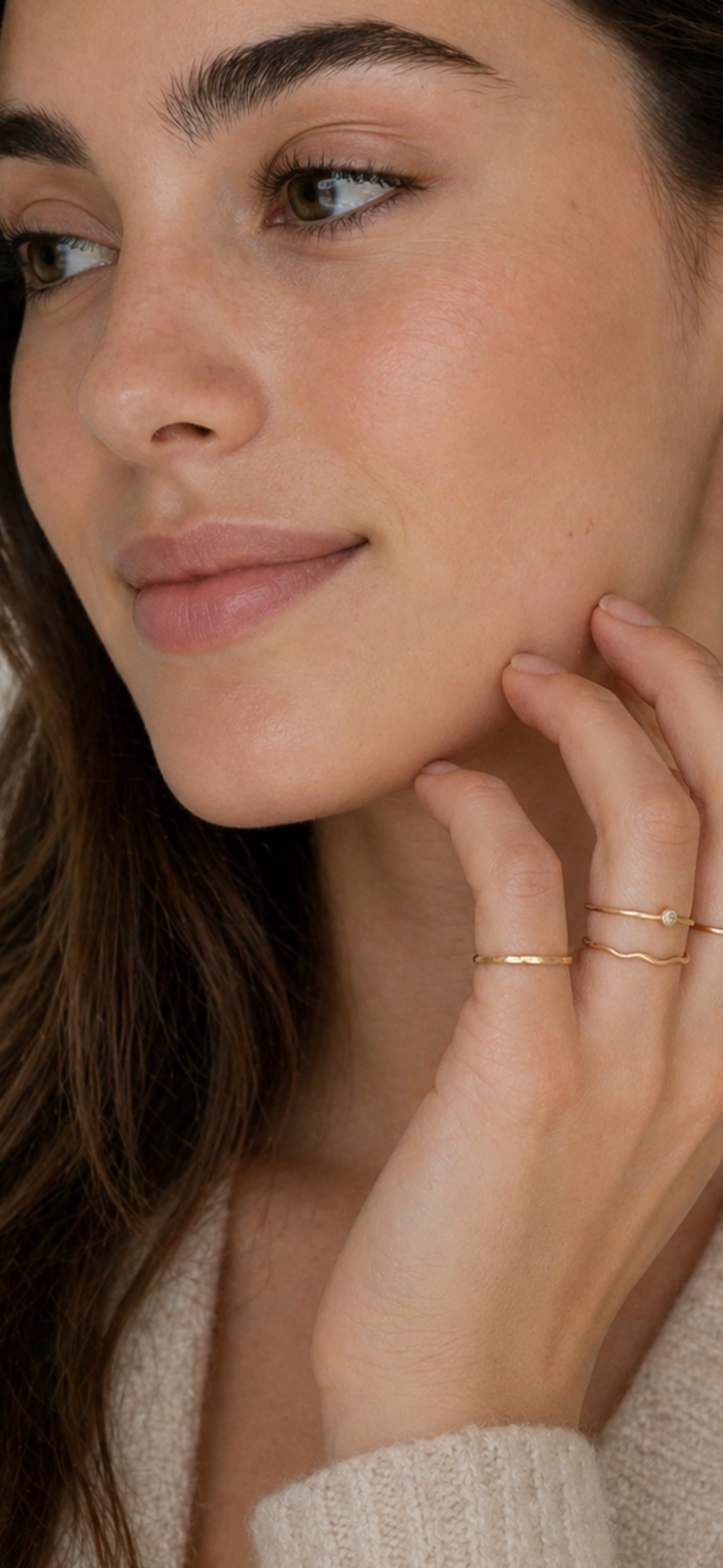 Debby wavy ring (Goud of Zilver)