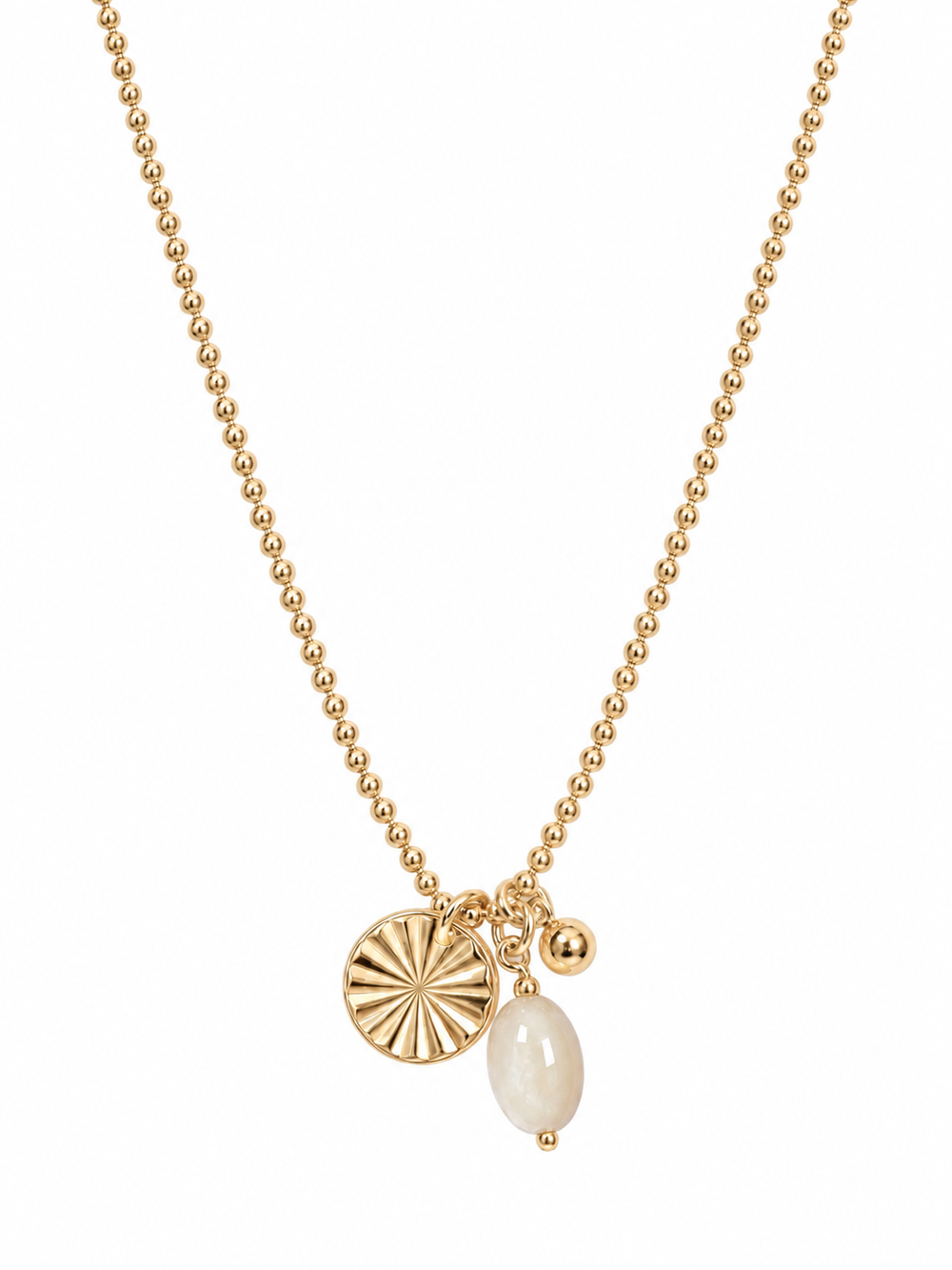 Liesbeth the Mother of Pearl ketting verstelbaar