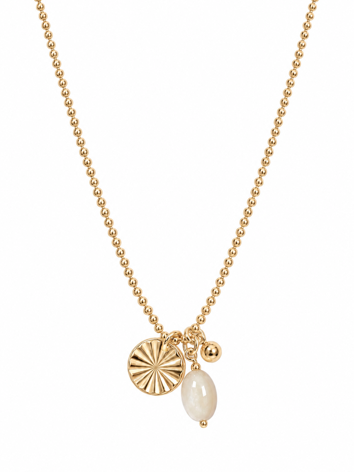 Liesbeth the Mother of Pearl ketting verstelbaar