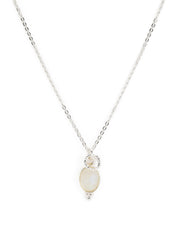 Maan Maansteen ketting ca. 46 cm