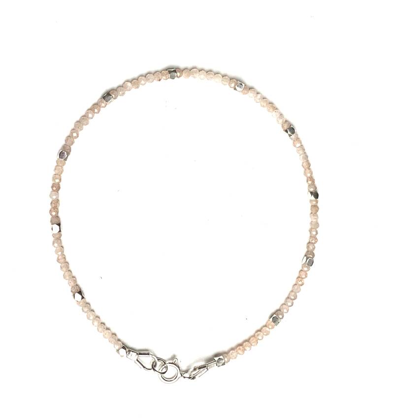 Miriam maansteen peach armband