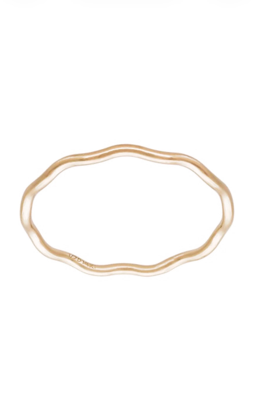 Debby wavy ring (Goud of Zilver)