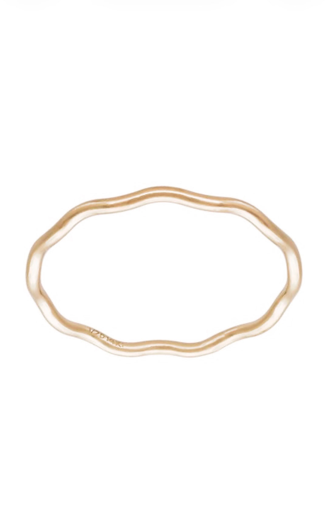 Debby wavy ring (Goud of Zilver)