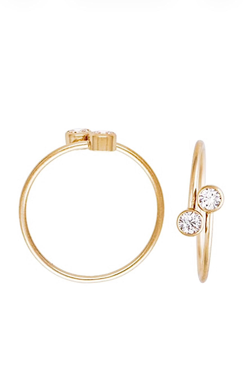 Destiny verstelbare ring (Goud of Zilver)