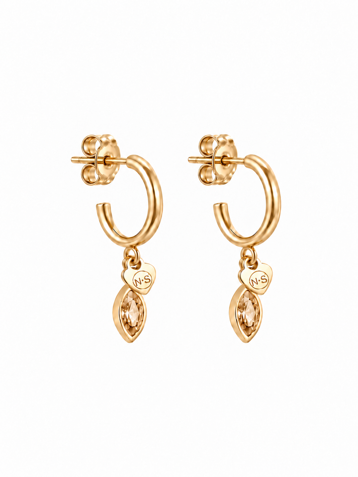 Birthstone oorring november