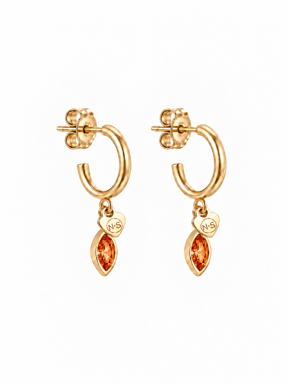 Birthstone oorring juli