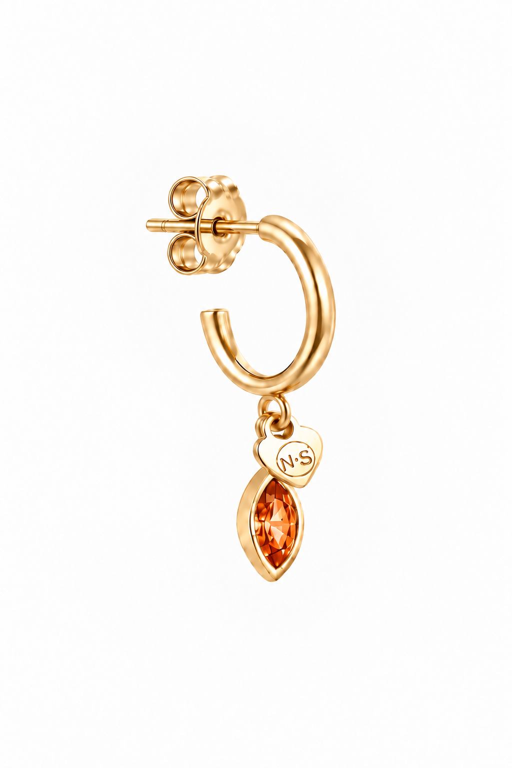 Birthstone oorring juli
