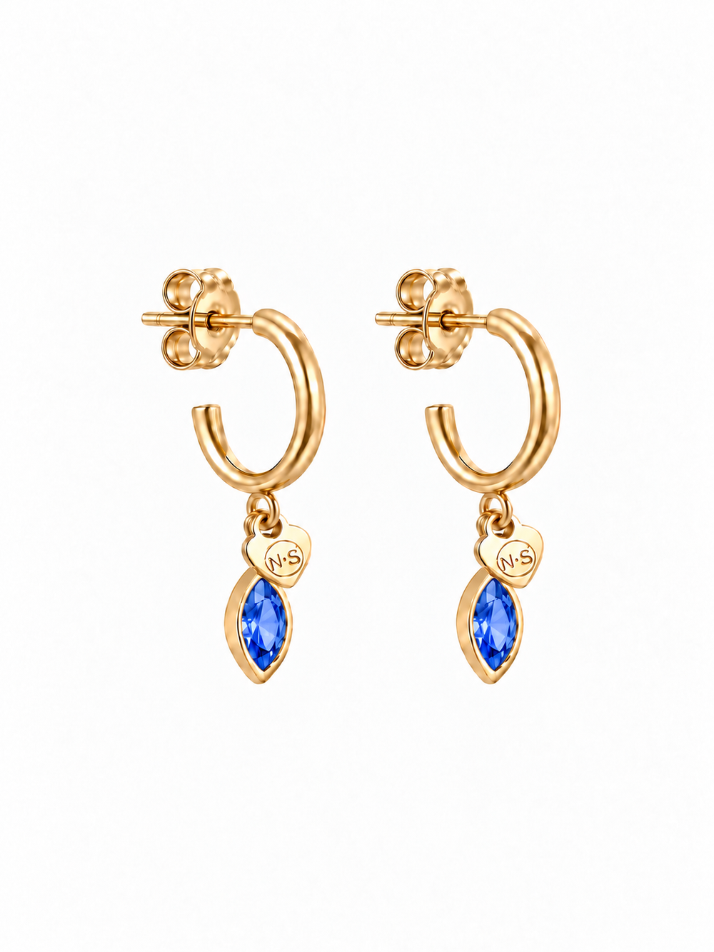Birthstone oorring september