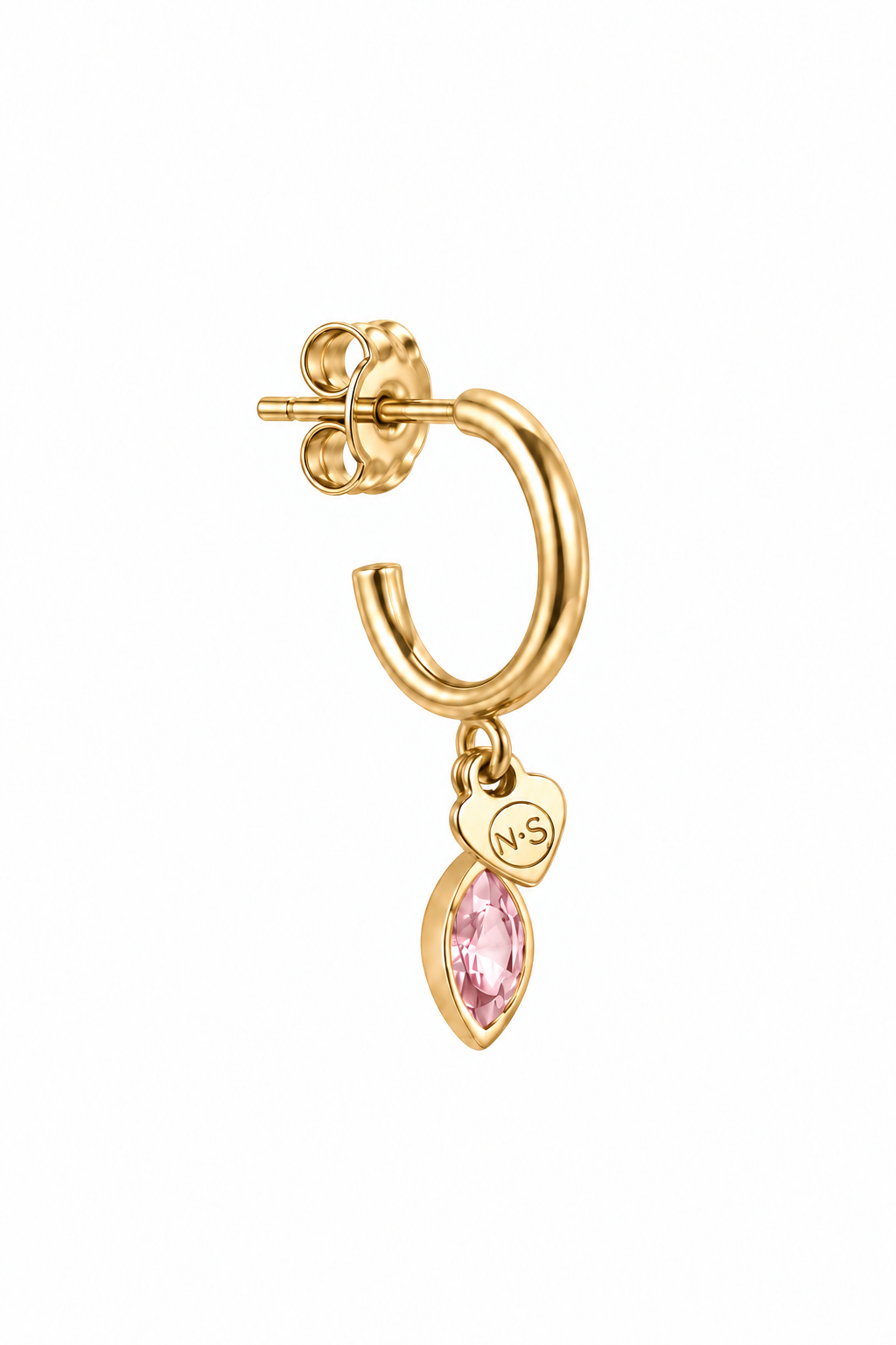 Birthstone oorring oktober