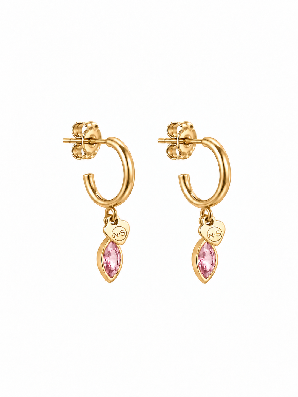 Birthstone oorring oktober