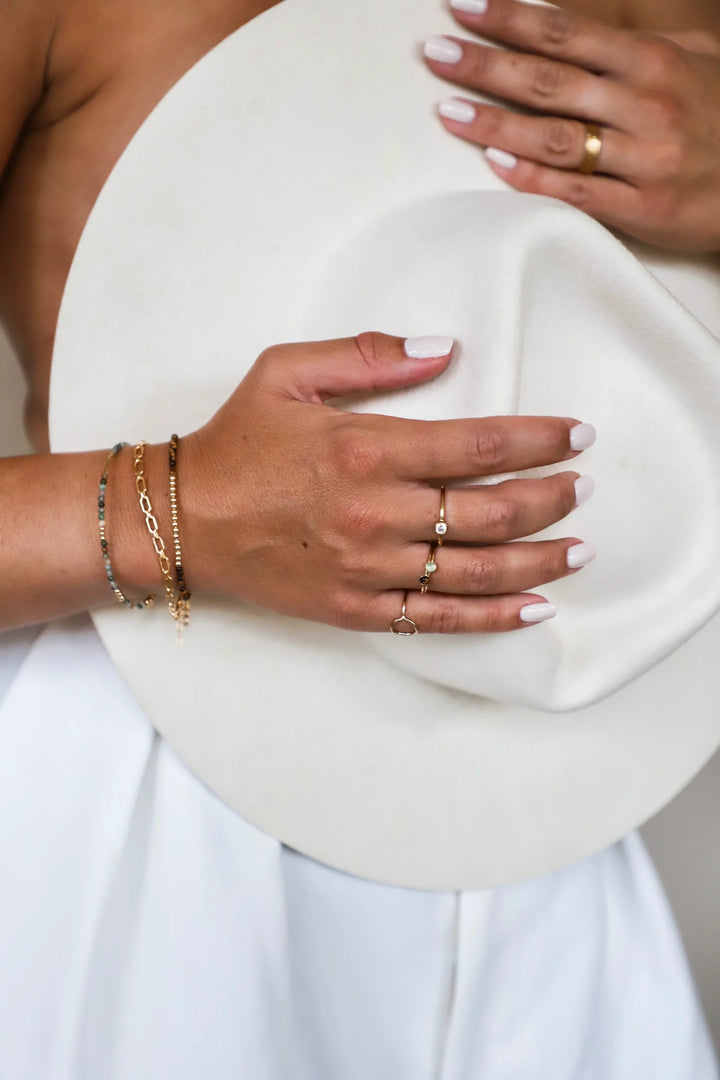 Sanne tijgeroog armband