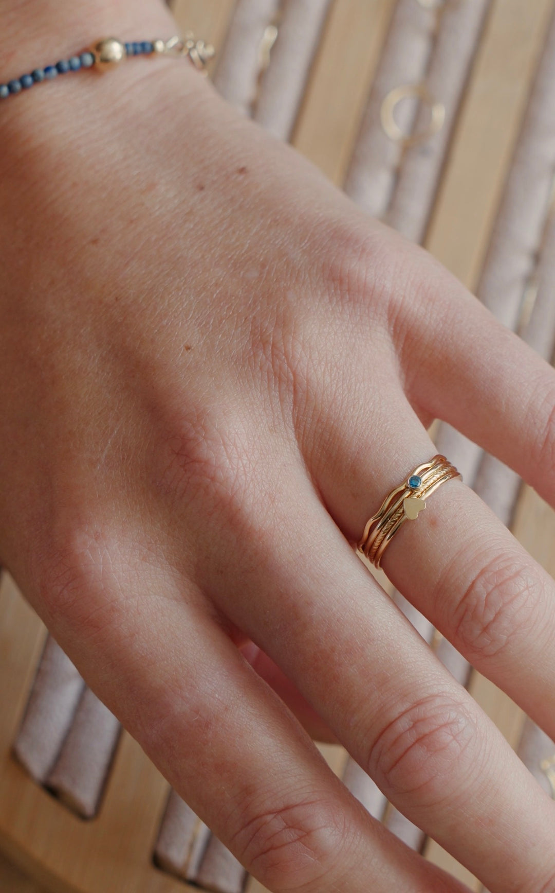 Birthstone ring januari