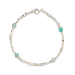 Lies natuursteen armband